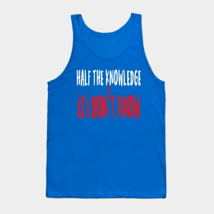 Knowledge Tank Top